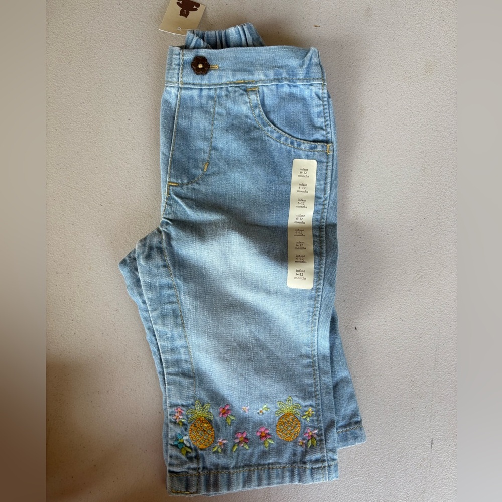Baby Girl Embroidered GAP Jeans